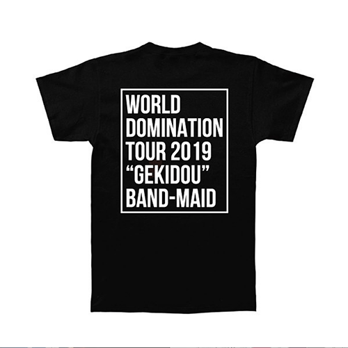 BAND-MAID GEKIDOU TOUR-Ｔ (BLACK x WHITE) - BAND-MAID Shop