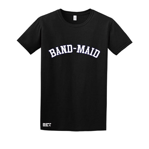 BAND-MAID GOTOUCHI ARCH LOGO-T (Aichi/White/Blue) - BAND-MAID Shop